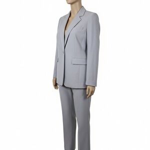 Bar III Sky Cloud BlueWomen's Blazer with Pant 2X